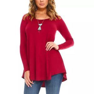 Isaac Liev Women's Flowy Tunic